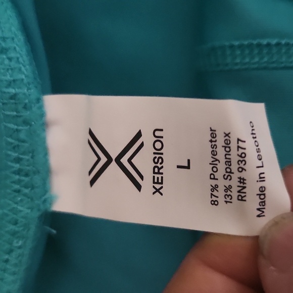 Xersion Womens Skort Size L Athetic blue Teal NEW Tennis Running - Picture 11 of 13